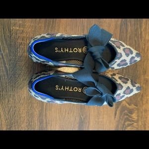 Rothy’s Mary Jane Leopard